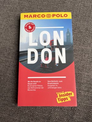 gebrauchtes Buch – Kathleen Becker – MARCO POLO Reiseführer London - Reisen mit Insider-Tipps. Inkl. kostenloser Touren-App und Event&News