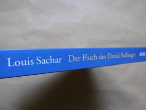 gebrauchtes Buch – Louis Sachar – Der Fluch des David Ballinger