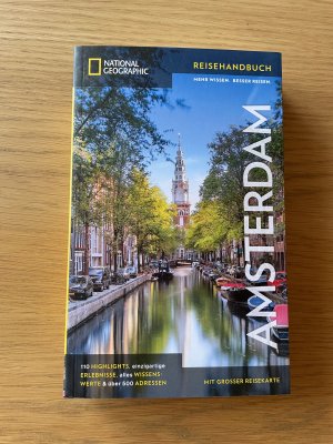 gebrauchtes Buch – Hans Zaglitsch – NATIONAL GEOGRAPHIC Reisehandbuch Amsterdam