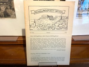 antiquarisches Buch – Heiner Föttinger  – Schillingsfürst grüßt. Heft 45, Oktober 1970.