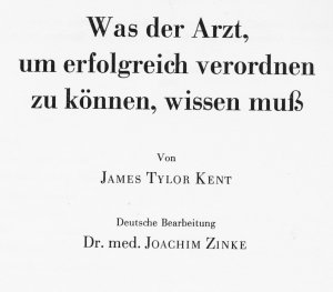 "Was der Arzt, um erfolgreich verordnen zu können, wissen muss" 1964