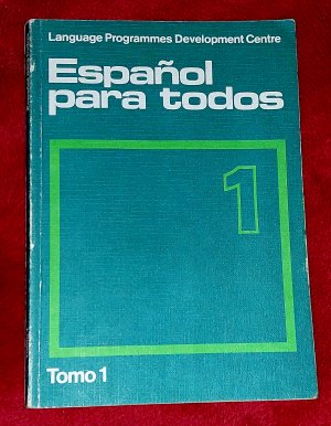 Espanol para todos, Tomo.1, Lehrbuch