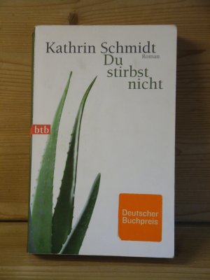 gebrauchtes Buch – Kathrin Schmidt – "Du stirbst nicht" Roman