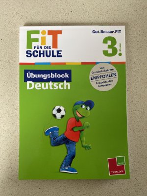 Fit für die Schule Übungsblock Deutsch 3. Klasse