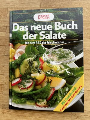 gebrauchtes Buch – Zeitschrift essen & trinken  – Das neue Buch der Salate. Mit dem ABC der Frischkräuter