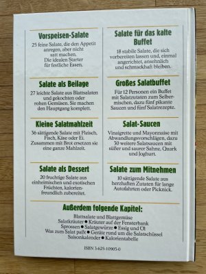 gebrauchtes Buch – Zeitschrift essen & trinken  – Das neue Buch der Salate. Mit dem ABC der Frischkräuter