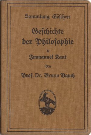 Geschichte der Philosophie V - Immanuel Kant