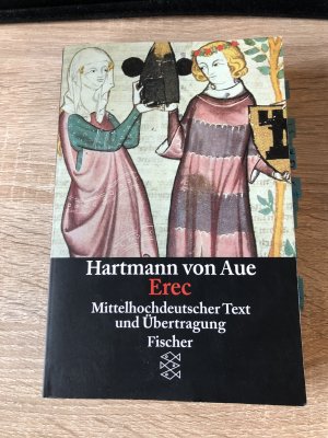 gebrauchtes Buch – Hartmann von Aue – Erec - Mittelhochdeutscher Text und Übertragung