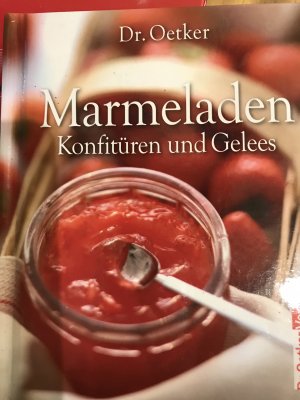 gebrauchtes Buch – Dr. Oetker – Marmeladen