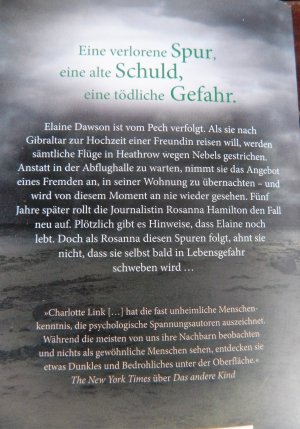 gebrauchtes Buch – Charlotte Link – Die letzte Spur