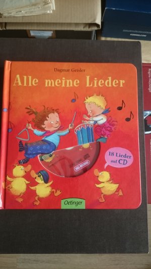 gebrauchtes Buch – Dagmar Geisler – Alle meine Lieder - 18 Lieder in Bild, Text, Noten und auf CD.