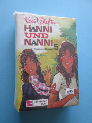 gebrauchtes Buch – Enid Blyton – Hanni und Nanni - Sammelband 5 - ORIGINAL VERPACKT aus den 70igern (Schneider-Buch)