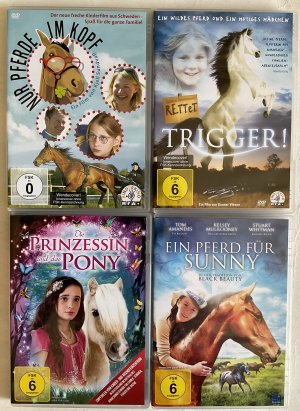 gebrauchter Film – Ein Pferd für Sunny Rettet Trigger Nur Pferde im Kopf Die Prinzessin Pony 4 DVD