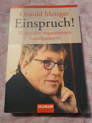 gebrauchtes Buch – Oswald Metzger – Einspruch!