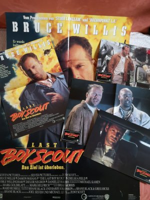 gebrauchter Film – Bruce Willis Konvolut Filmplakate / Poster / Aushangfotos Filme