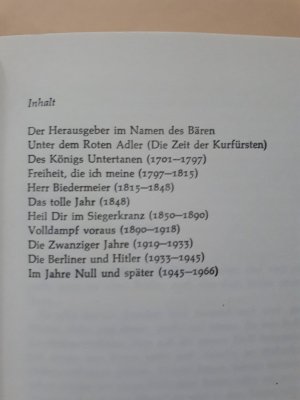 gebrauchtes Buch – Hans Erman – Berliner Geschichten - Geschichte Berlins - Historien, Episoden, Anekdoten