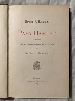 Papa Hamlet - ERSTAUSGABE