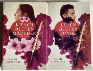 gebrauchtes Buch – Sarah Nierwitzki – Kirschblütenmädchen - Blüten-Trilogie 1 Lilienblütenjunge - Blüten-Trilogie 2