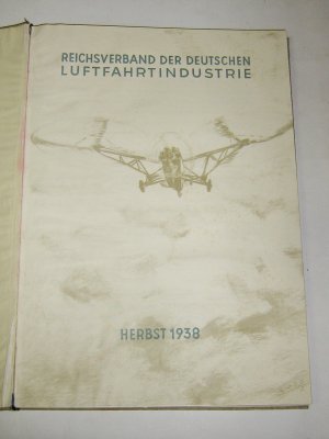 Reichsverband der Deutschen Luftfahrtindustrie 1938