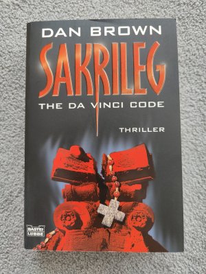 gebrauchtes Buch – Dan Brown – Sakrileg - The Da Vinci Code - Robert Langdon