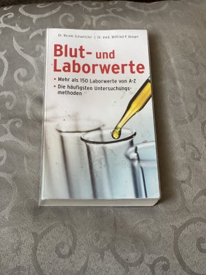 gebrauchtes Buch – Dr. Nicole Schaenzler Dr – B439) Blut- und Laborwerte