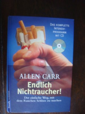 gebrauchtes Buch – Allen Carr – Endlich Nichtraucher! komplette Intensiv Programm mit 2 CDs