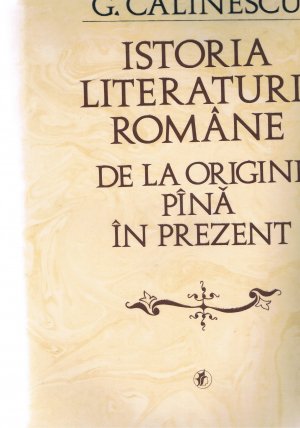 Istoria literaturii Romane de la Origini pina in Prezent