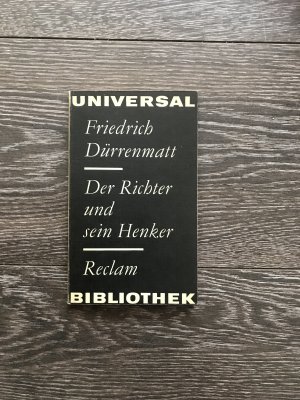 gebrauchtes Buch – Friedrich Dürrenmatt – Der Richter und sein Henker