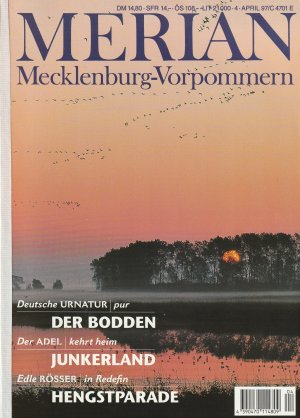 Merian. Mecklenburg-Vorpommern. Heft 4/50 – April 1997