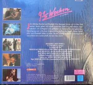 gebrauchter Film – 9 1/2 Wochen  Laserdisc