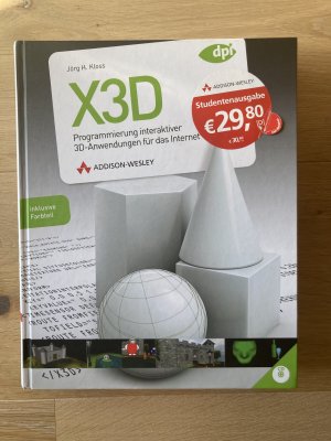 X3D: Programmierung interaktiver 3D-Anwendungen für das Internet