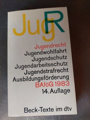 gebrauchtes Buch – Jugendrecht JugR