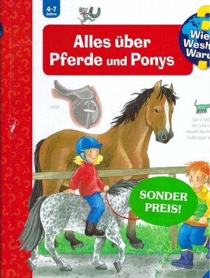 gebrauchtes Buch – Irmgard Eberhard – Wieso Weshalb Warum | Alles über Pferde und Ponys | Band 21