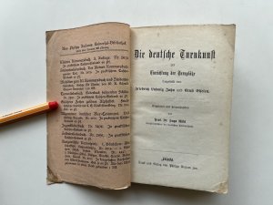 antiquarisches Buch – Friedrich Ludwig Jahn – Die deutsche Turnkunst zur Einrichtung der Turnplätze. Eingeleitet und herausgegeben von Prof. Dr. Hugo Rühl. [Reclams Universalbibliothek Nr. 4713, 4714]