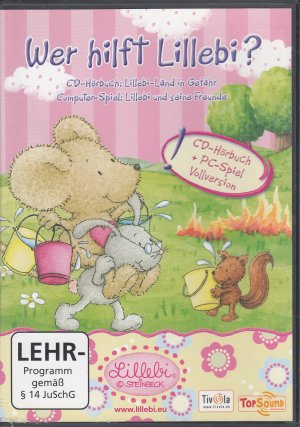 Wer hilft Lillebi? CD-Hörbuch: Lillebi-Land in Gefahr. Computer-Spiel: Lillebi und seine Freunde