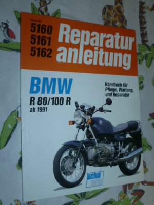 gebrauchtes Buch – BMW R80/100R - ab 1991 - Reparaturanleitung Band 5160/ 5161/ 5162