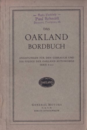 Das Oakland Bordbuch