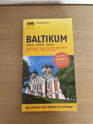 gebrauchtes Buch – Christine Hamel – ADAC Reiseführer plus Baltikum - mit Maxi-Faltkarte zum Herausnehmen