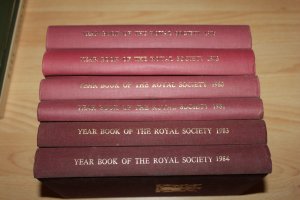 The Year Book of the Royal Society of London 1976/1978/1980/1981/1983/1984