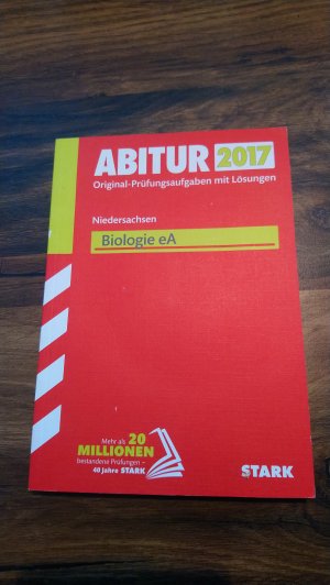 Abiturprüfung Niedersachsen - Biologie EA