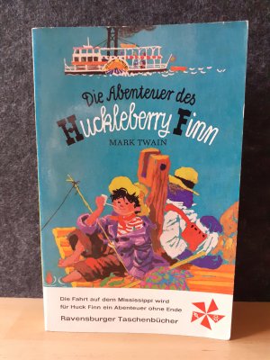 antiquarisches Buch – MARK TWAIN – Die Abenteuer des Huckleberry Finn * Ravensburger * 1968 * Vintage