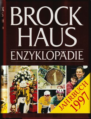 gebrauchtes Buch – Mathias Münter-Elfner  – Brockhaus Enzyklopädie -  Jahrbuch 1997