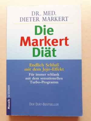 gebrauchtes Buch – Dieter Markert – Die Markert-Diät