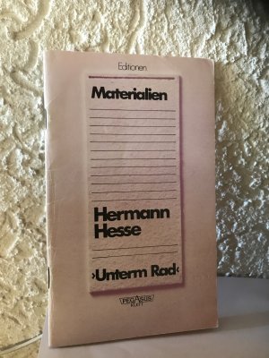 gebrauchtes Buch – Hermann Hesse – Unterm Rad