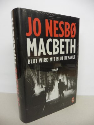 gebrauchtes Buch – Jo Nesbø – Macbeth - Blut wird mit Blut bezahlt. Thriller - Internationaler Bestseller.