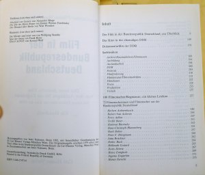 gebrauchtes Buch – Pflaum, Hans G – Film in der Bundesrepublik Deutschland