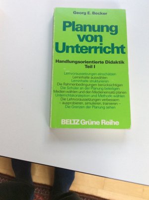 gebrauchtes Buch – Becker, Georg E – Planung von Unterricht