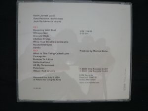 gebrauchter Tonträger – Keith Jarrett – Whisper Not - Live 2cds