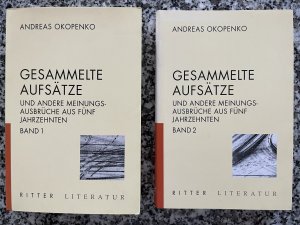 3 Bände): Gesammelte Aufsätze. - und andere Meinungsausbrüche aus fünf Jahrzehnten. (Band 1 und Band 2). Kindernazi.