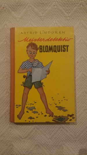 antiquarisches Buch – Astrid Lindgren – Meisterdetektiv Blomquist